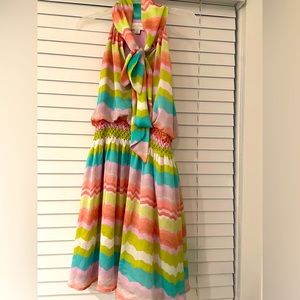 Women| Jessica Simpson Pastel Color Dress with Necktie